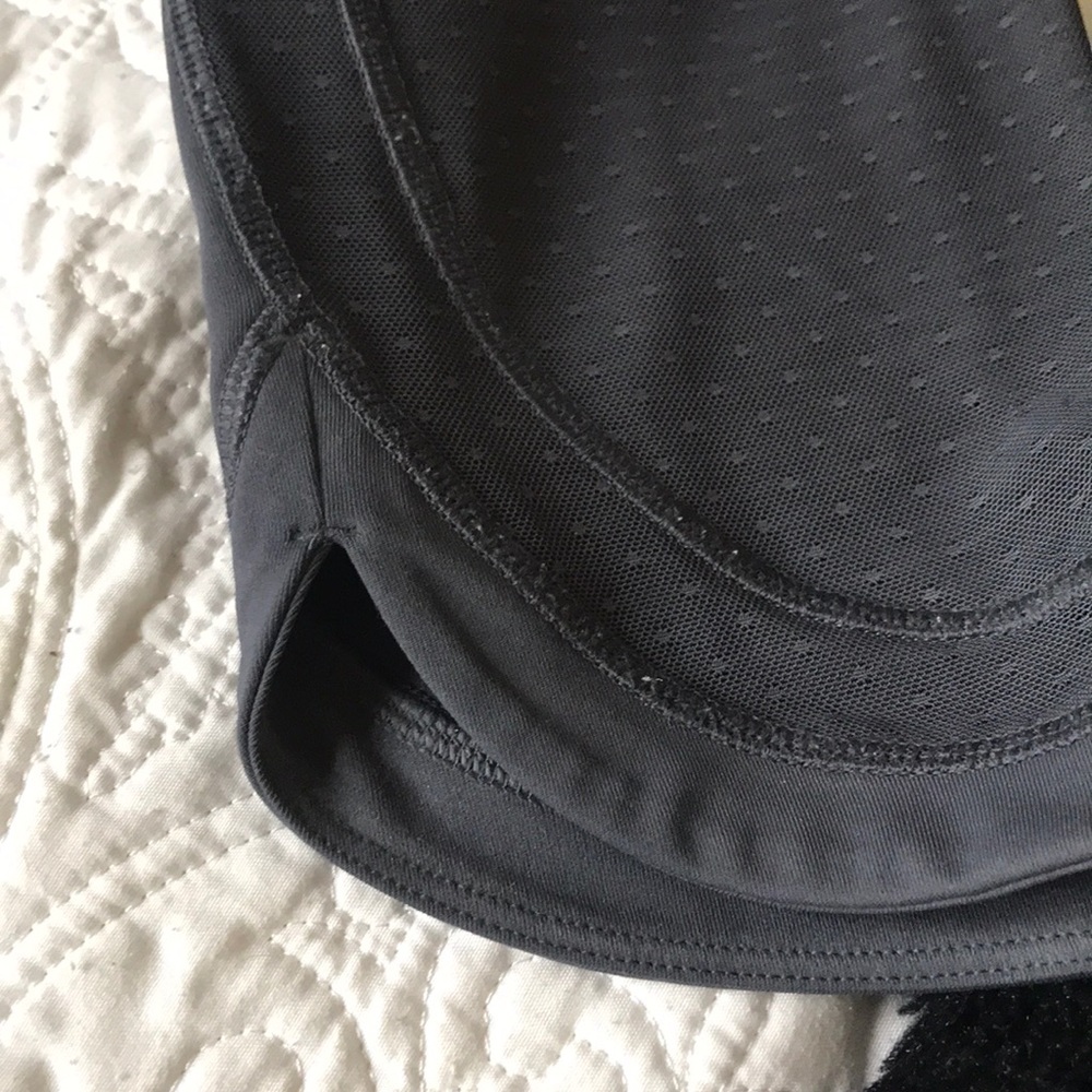 Lululemon cropped mesh leggings blue size 4